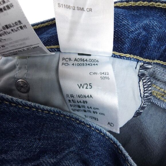 LEVIS Low Pro Straight Baggy Loose Jeans Breathe Out 90s Y2k Skate Distressed 25 - Picture 8 of 8